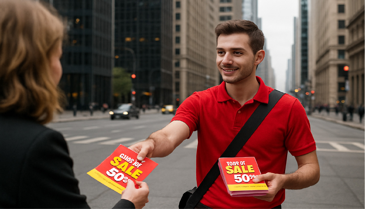 Pamphlet Distribution Adzdrive